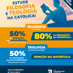 Universidade Católica do Salvador oferece desconto nos cursos de Filosofia e Teologia