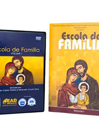 R$ 2,00 - Kit Escola de Família  - 1 DVD + livreto